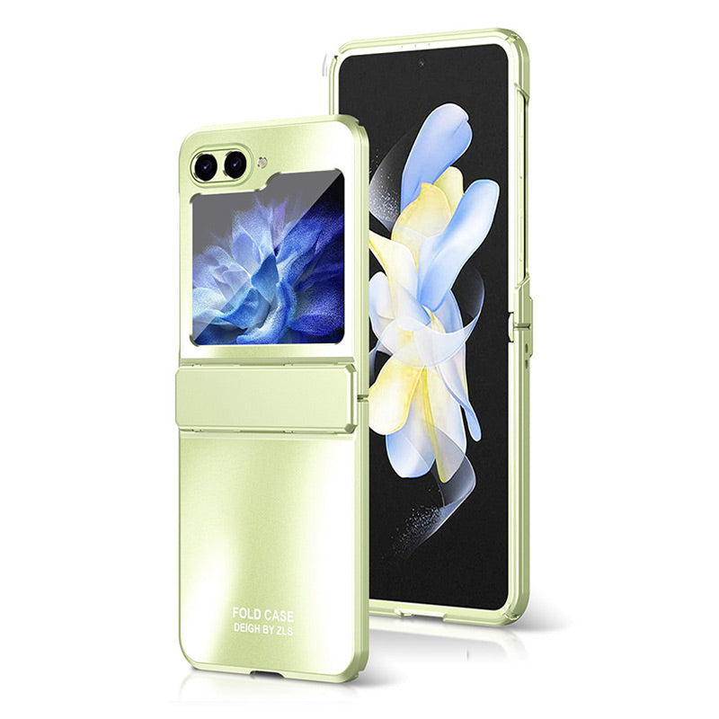 Frosted Electroplating Folding Phone Case for Samsung Z Flip 6