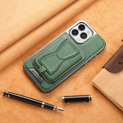 🎅Christmas Frenzy 50% off🔥 Luxury leather iPhone case with removable magnetic tape