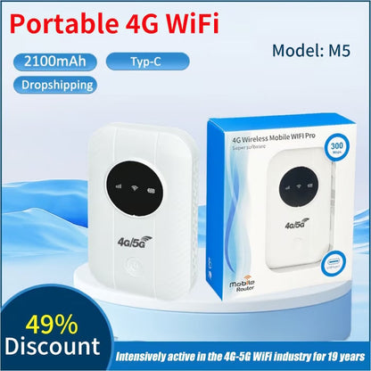 💥New Year Sale 70% OFF 📶Portable 4G/5G WiFi Router Set