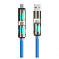 🎁Buy 1 Get 1 Free📲240W⚡4-in-1 High-Speed Transfer Fast Charging Cable