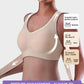✨50% OFF NOW! 👙 Front Closure Cross-Back Wireless Posture Bra – Ultra Push-Up, All-Day Comfort & Natural Lift for a Slimmer, Taller Silhouette 💖