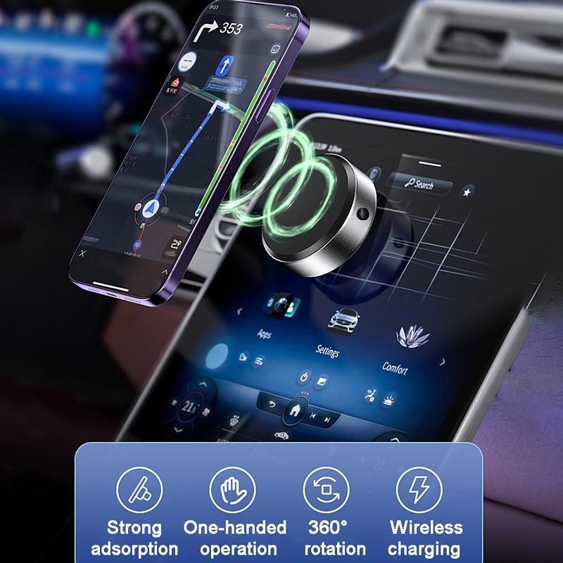 📱Magnetic Car Suction Cup Holder