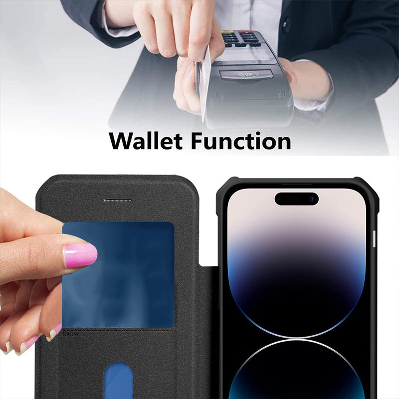 🎁Limited time 50% OFF⏳ Magnetic Flip Case for iPhone with Card Slot