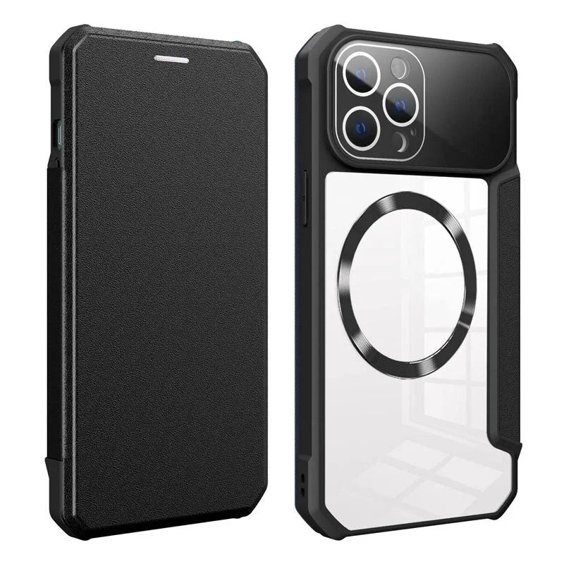 🎁Limited time 50% OFF⏳ Magnetic Flip Case for iPhone with Card Slot