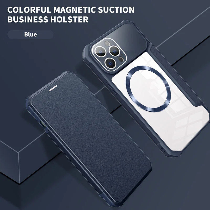 🎁Limited time 50% OFF⏳ Magnetic Flip Case for iPhone with Card Slot