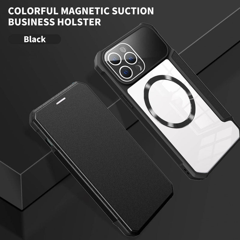 🎁Limited time 50% OFF⏳ Magnetic Flip Case for iPhone with Card Slot