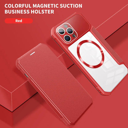 🎁Limited time 50% OFF⏳ Magnetic Flip Case for iPhone with Card Slot