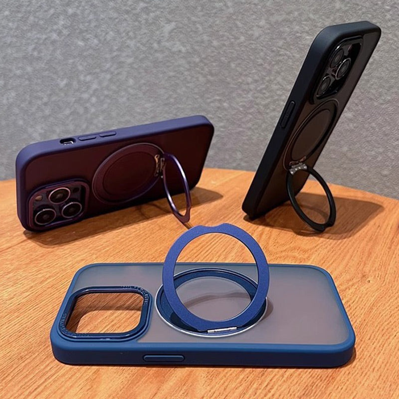 💥Limited time 50% off🔥hone Case with Magnetic Ring Stand for iPhone Series🤳