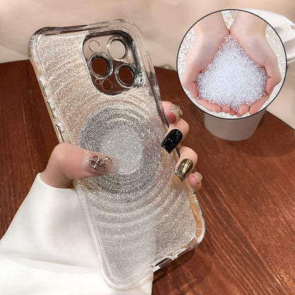 💥Limited time 50% off🔥Glitter Clear Protective Phone Case with Kickstand