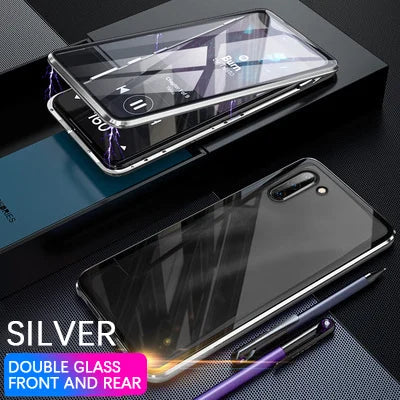 💥Limited time 50% off🔥High Definition Magnetic Tempered Glass Double-sided Phone Case For Samsung