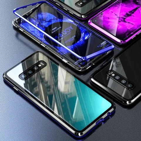 💥Limited time 50% off🔥High Definition Magnetic Tempered Glass Double-sided Phone Case For Samsung