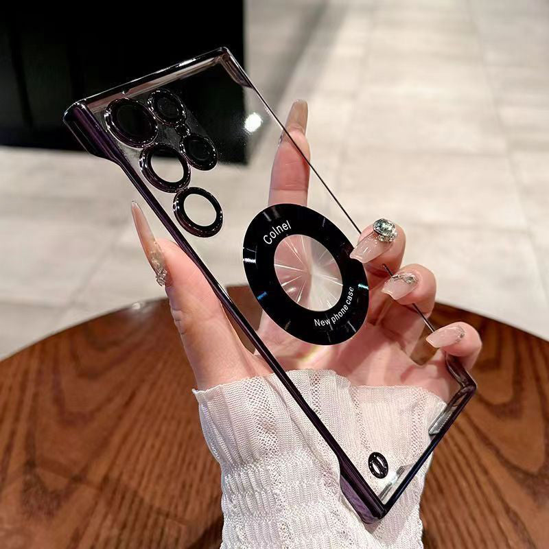 💥Limited time 50% off🔥Ultra-Thin Transparent Phone Case with Magnetic Ring for Samsung