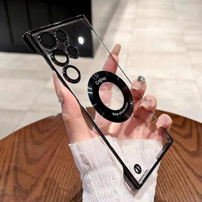 💥Limited time 50% off🔥Ultra-Thin Transparent Phone Case with Magnetic Ring for Samsung