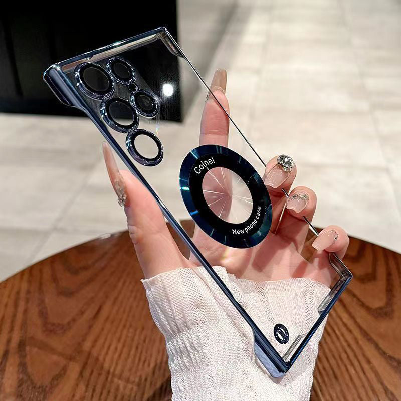 💥Limited time 50% off🔥Ultra-Thin Transparent Phone Case with Magnetic Ring for Samsung