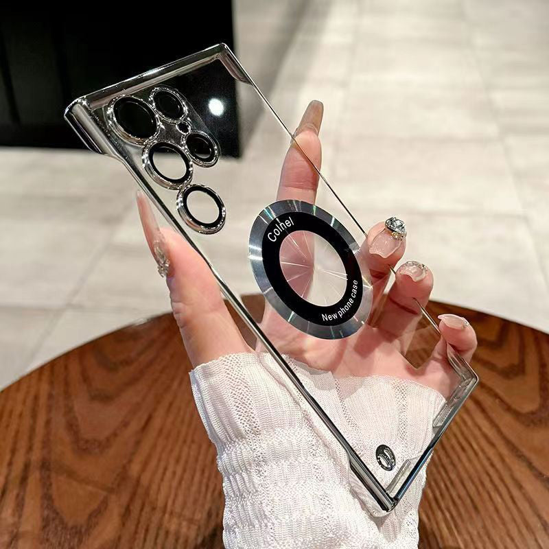 💥Limited time 50% off🔥Ultra-Thin Transparent Phone Case with Magnetic Ring for Samsung