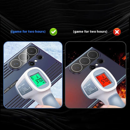 Hollow Stripe Cooling Phone Case for Samsung