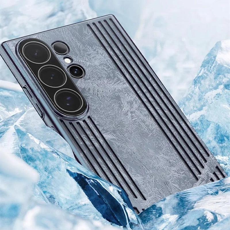 Hollow Stripe Cooling Phone Case for Samsung