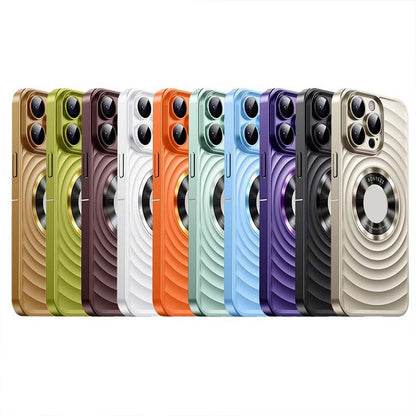 💥Limited time 50% off🔥3D Round Ripple Shockproof Magnetic Phone Case