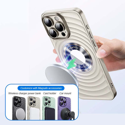 💥Limited time 50% off🔥3D Round Ripple Shockproof Magnetic Phone Case