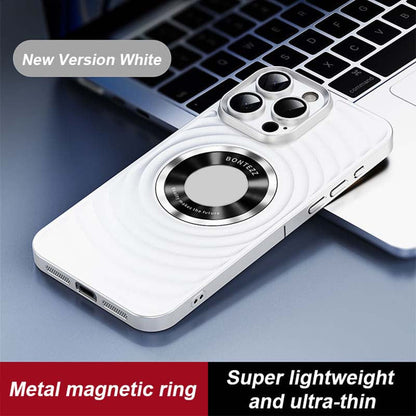 💥Limited time 50% off🔥3D Round Ripple Shockproof Magnetic Phone Case