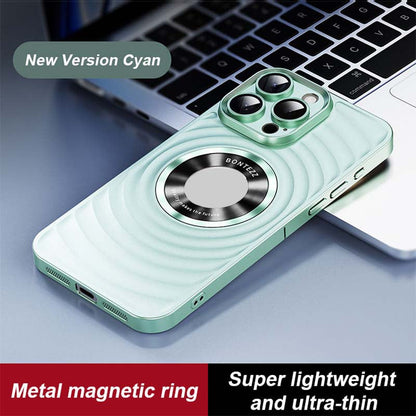 💥Limited time 50% off🔥3D Round Ripple Shockproof Magnetic Phone Case