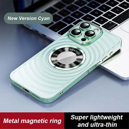 💥Limited time 50% off🔥3D Round Ripple Shockproof Magnetic Phone Case