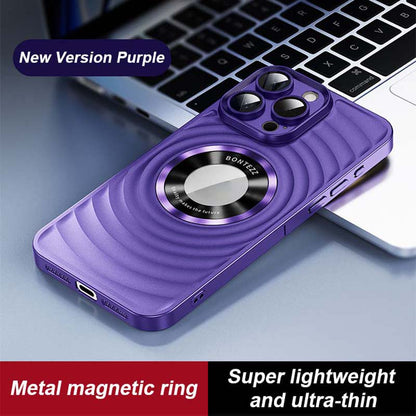 💥Limited time 50% off🔥3D Round Ripple Shockproof Magnetic Phone Case