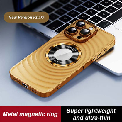 💥Limited time 50% off🔥3D Round Ripple Shockproof Magnetic Phone Case