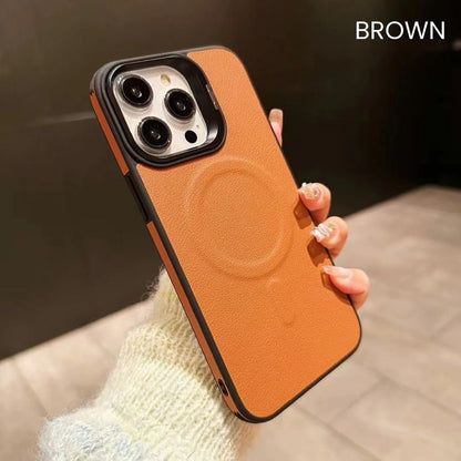 💥Limited time 50% off🔥Leather Magnetic Phone Case with Kickstand