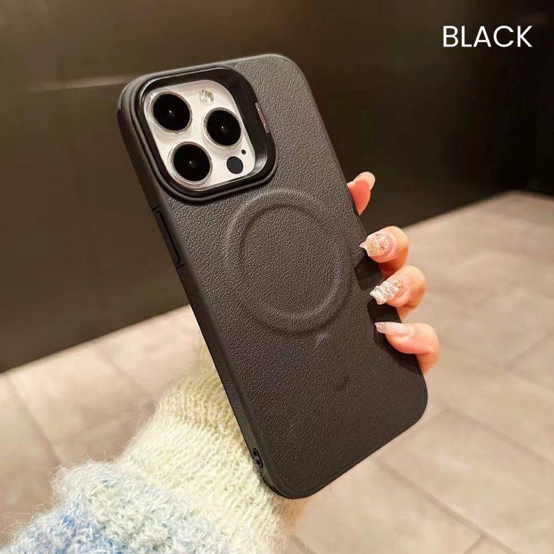 💥Limited time 50% off🔥Leather Magnetic Phone Case with Kickstand