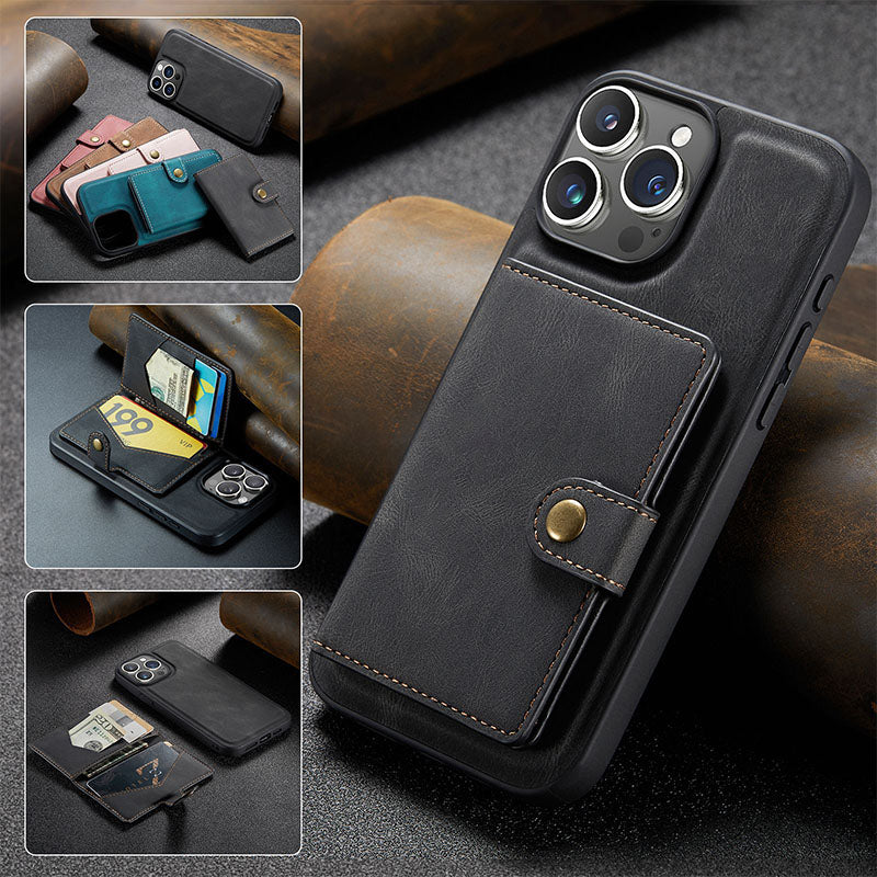 💥Limited time 50% off🔥2 in 1 Magnetic Wallet Phone Case For iPhone