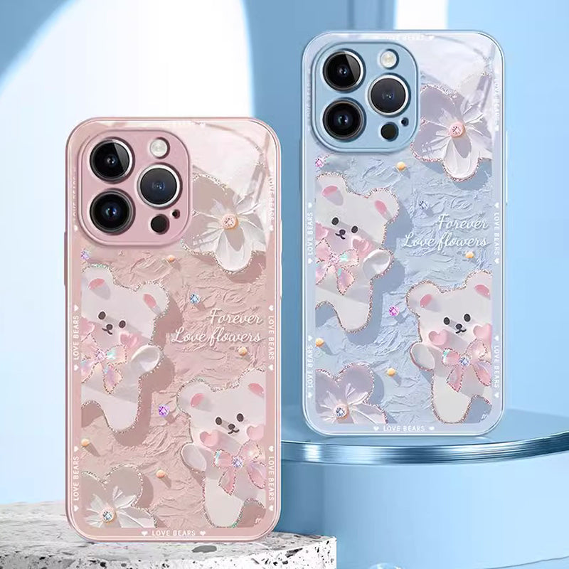 💥Limited time 50% off🔥Durable Stylish Adorable Bear Phone Case for iPhone