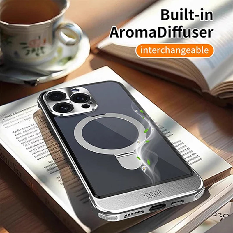 💥Limited time 50% off🔥Multi functional ultra-thin aromatherapy phone case with invisible holder