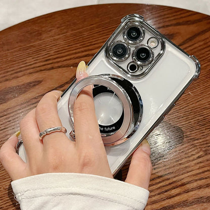 🔥Limited Time 55% OFF🔥Magnetic Lens Protective Phone Case with Stand