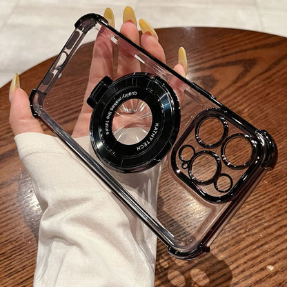 🔥Limited Time 55% OFF🔥Magnetic Lens Protective Phone Case with Stand