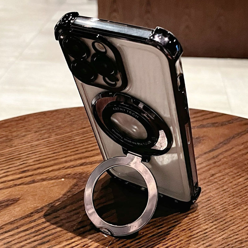 🔥Limited Time 55% OFF🔥Magnetic Lens Protective Phone Case with Stand