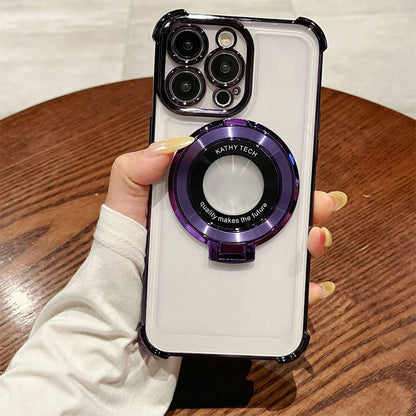 🔥Limited Time 55% OFF🔥Magnetic Lens Protective Phone Case with Stand