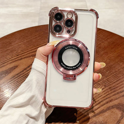 🔥Limited Time 55% OFF🔥Magnetic Lens Protective Phone Case with Stand