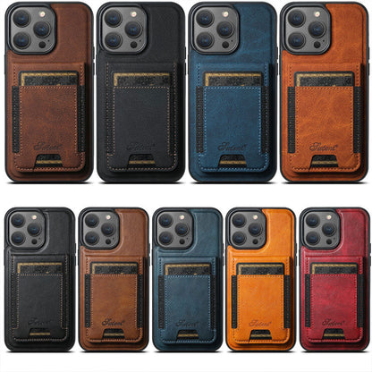 2 in 1 Detachable Wallet Case for iPhone Series