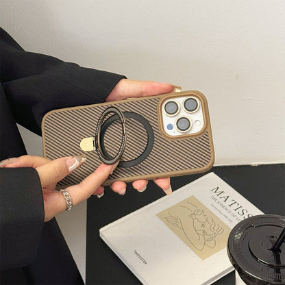 💥Hot Sale 50% OFF🔥Drop-Proof Magnetic Phone Case with Stand and Lens Film