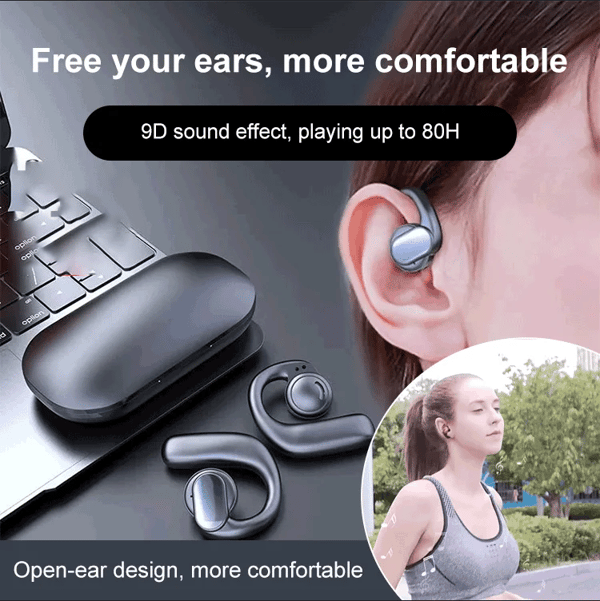 🎅Christmas Specials 50% OFF🎁🎄TWS Wireless Bone Conduction Digital Bluetooth Earbuds