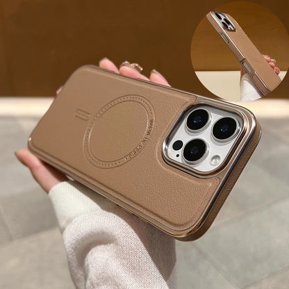 🔥Limited time 50% off🔥Magnetic Charging Leather Case for iPhone