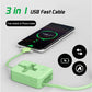 🔥Hot Sale 49% Off🔥3-in-1 (Micro USB+Type-C+Lightning) Data Cable Phone Stand⚡⚡