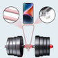 Transparent Phone Case with Adjustable Lanyard Strap