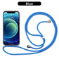 Transparent Phone Case with Adjustable Lanyard Strap