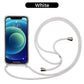Transparent Phone Case with Adjustable Lanyard Strap