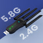 ⏰LAST DAY - 50% off⏰Driver Free 5G Dual-band USB Wireless WIFI Router