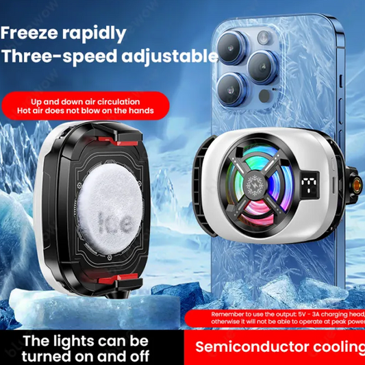 ⏰LAST DAY - 50% off⏰🔥Fast Cooling 3-Speed Adjustable Portable Phone Cooler