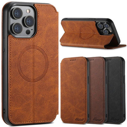 Magnetic Flip Wallet Case for iPhone Series