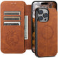 Magnetic Flip Wallet Case for iPhone Series